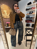 Jeans Ballon con Catenina