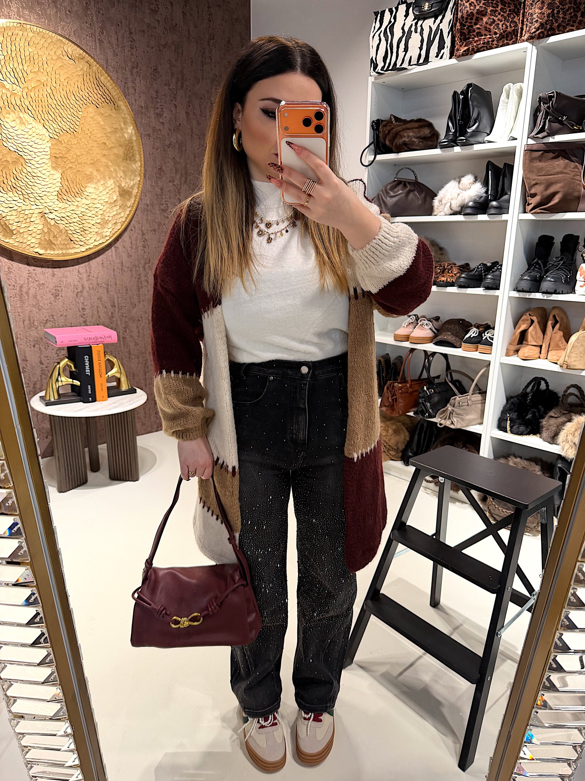 Jeans Balloon con brillantini