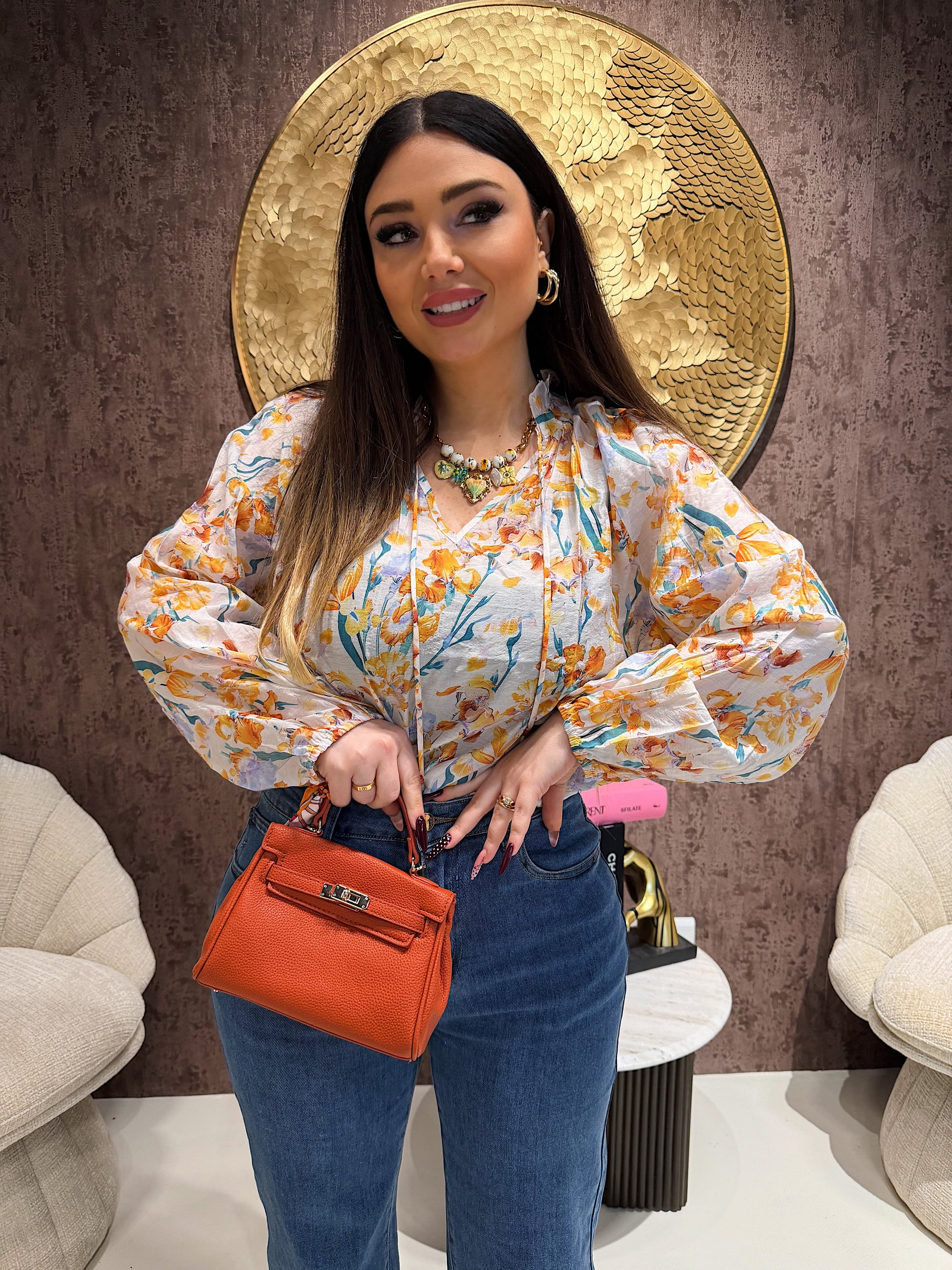 Camicia floreale vari colori