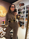 Completo comfy collo alto
