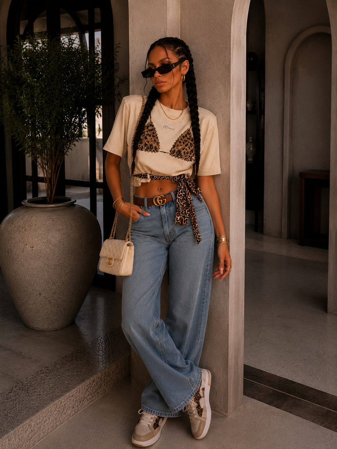 T-Shirt Wild Chic