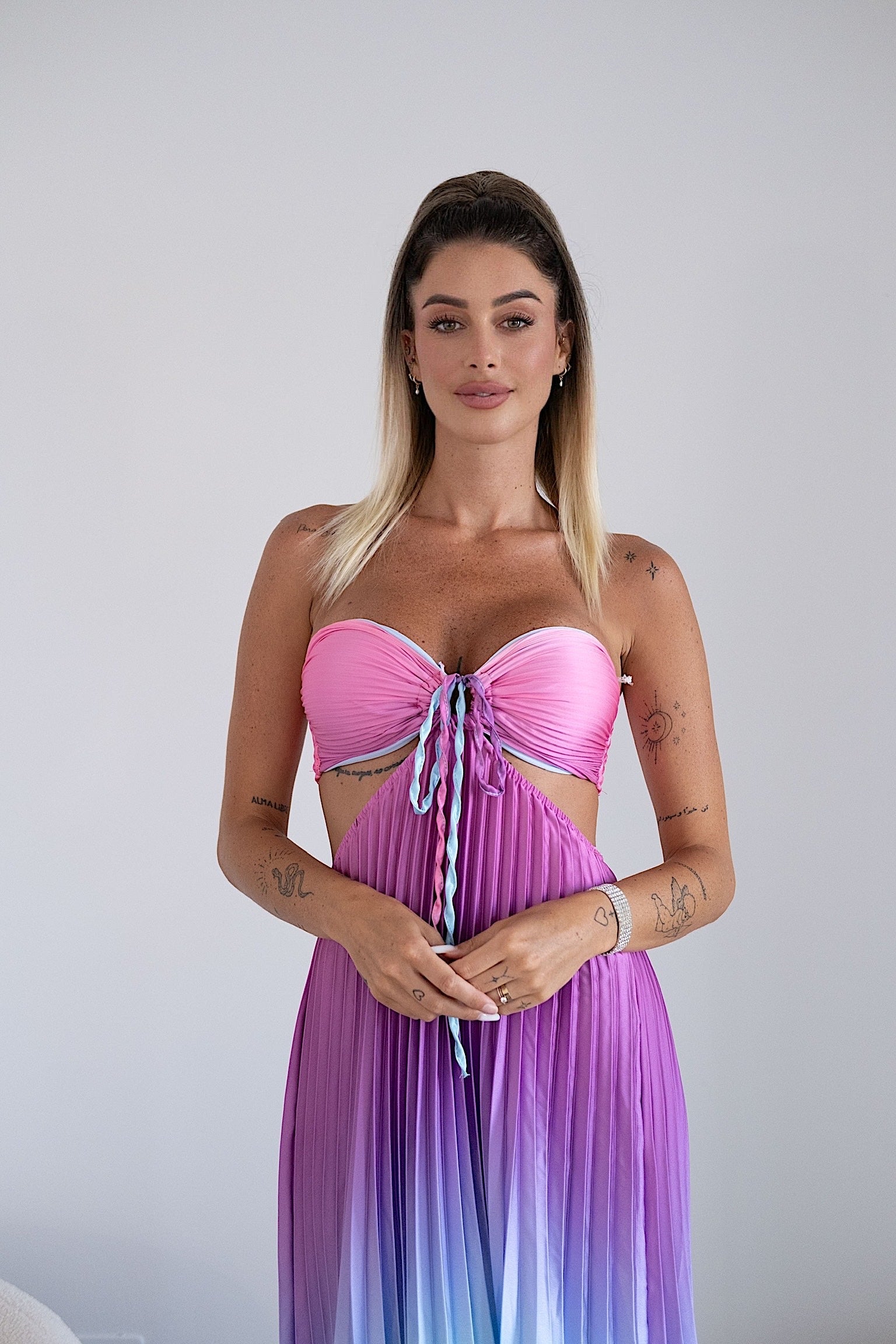 Coda liscia 50cm con Coulisse vari colori