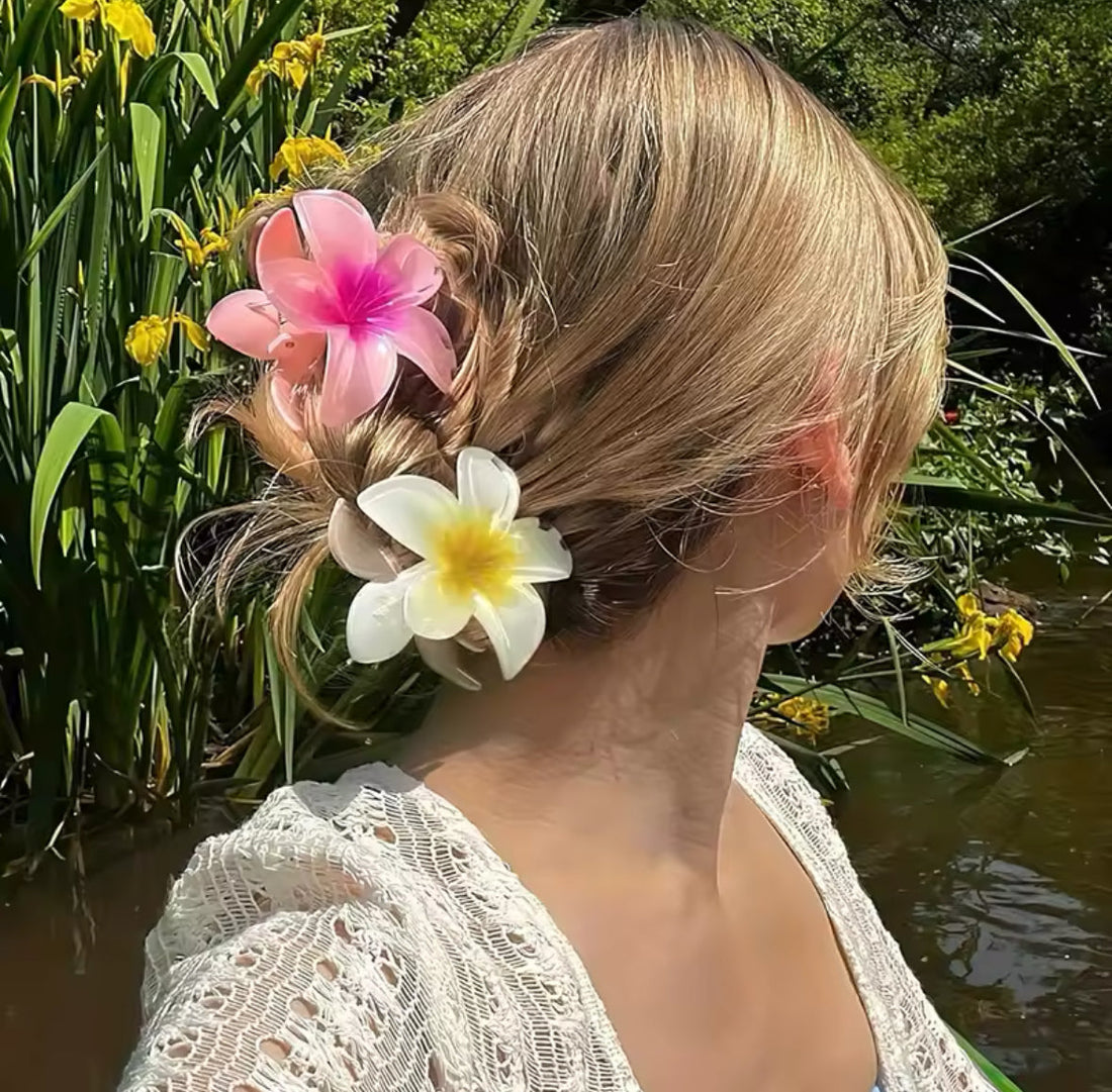 Mollettone per capelli a forma di fiore