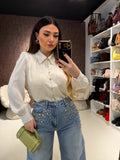 Camicia Satin Glow