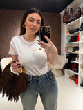 T-shirt Cuori Minimal