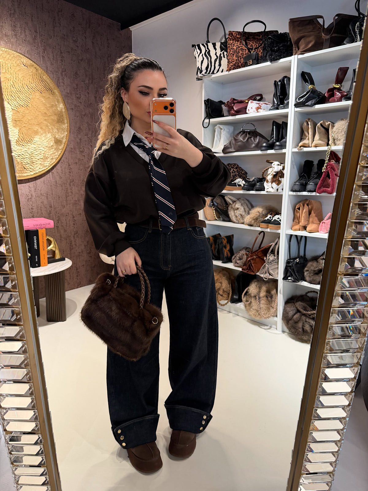 Maglioncino College Mood con camicia e cravatta