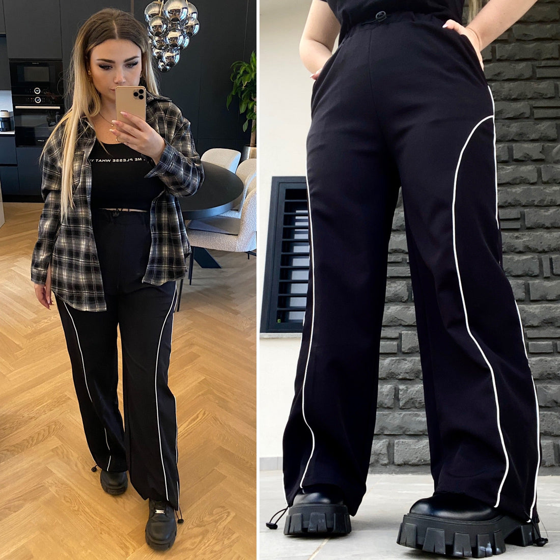Tuta Pantalone nero