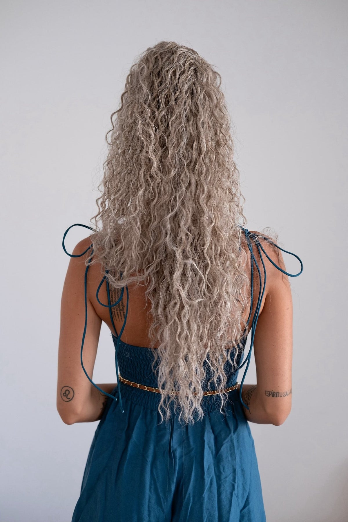 Coda riccia con Coulisse Baby Blonde