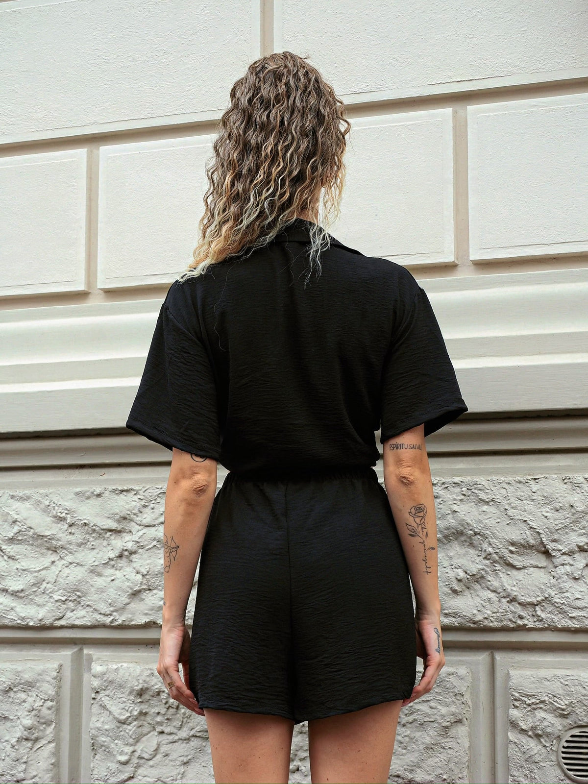 Completo tre pezzi nero