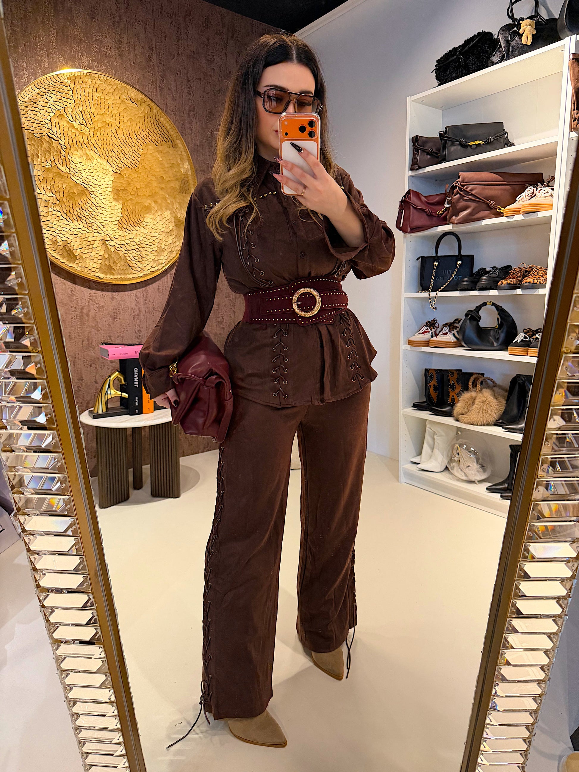 Completo Suede Lace-Up