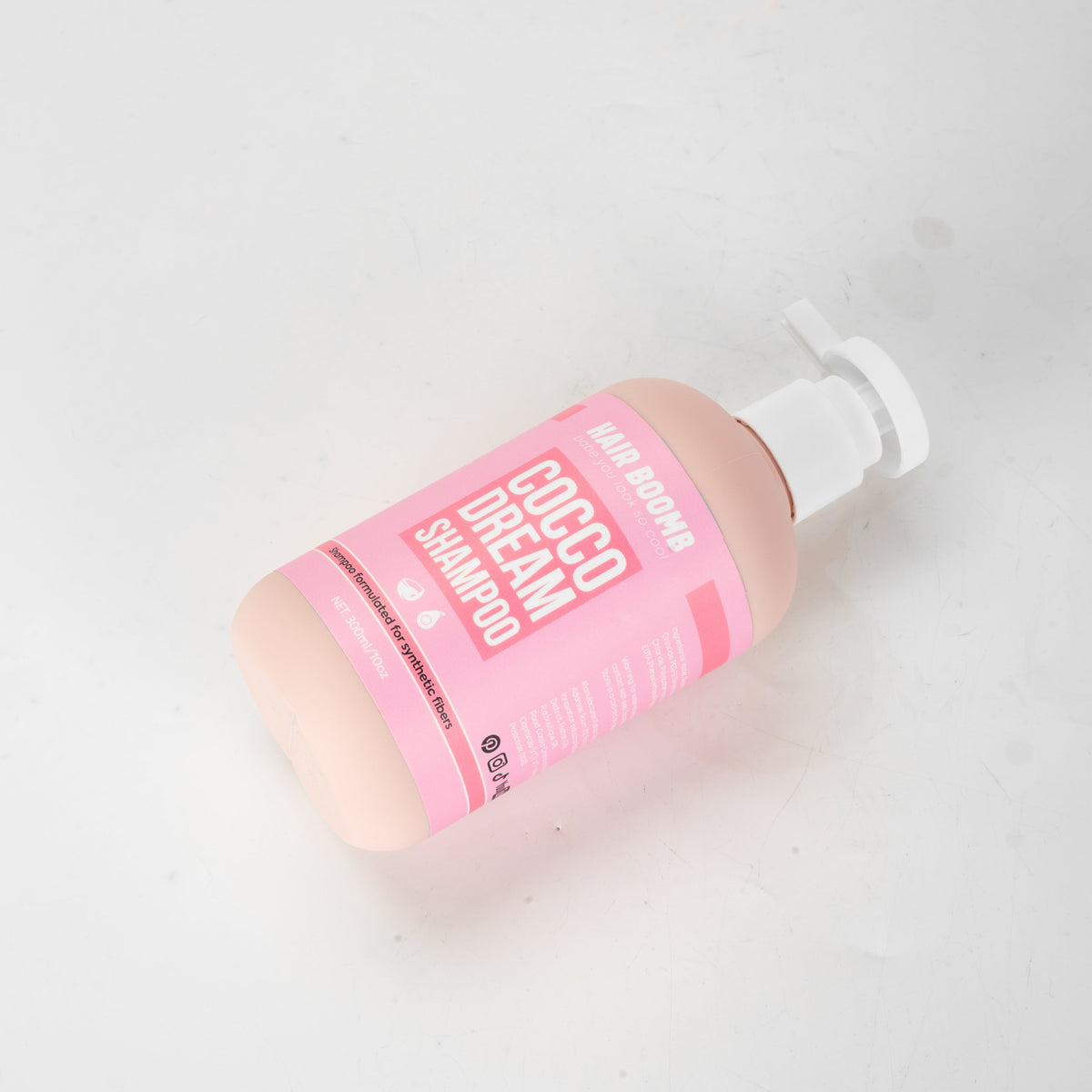 Shampoo per capelli in termofibra