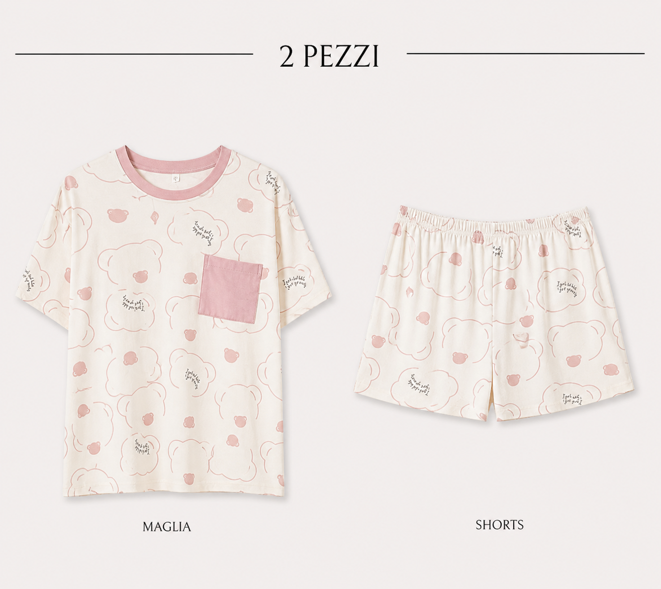 Pigiami primaverili vari modelli