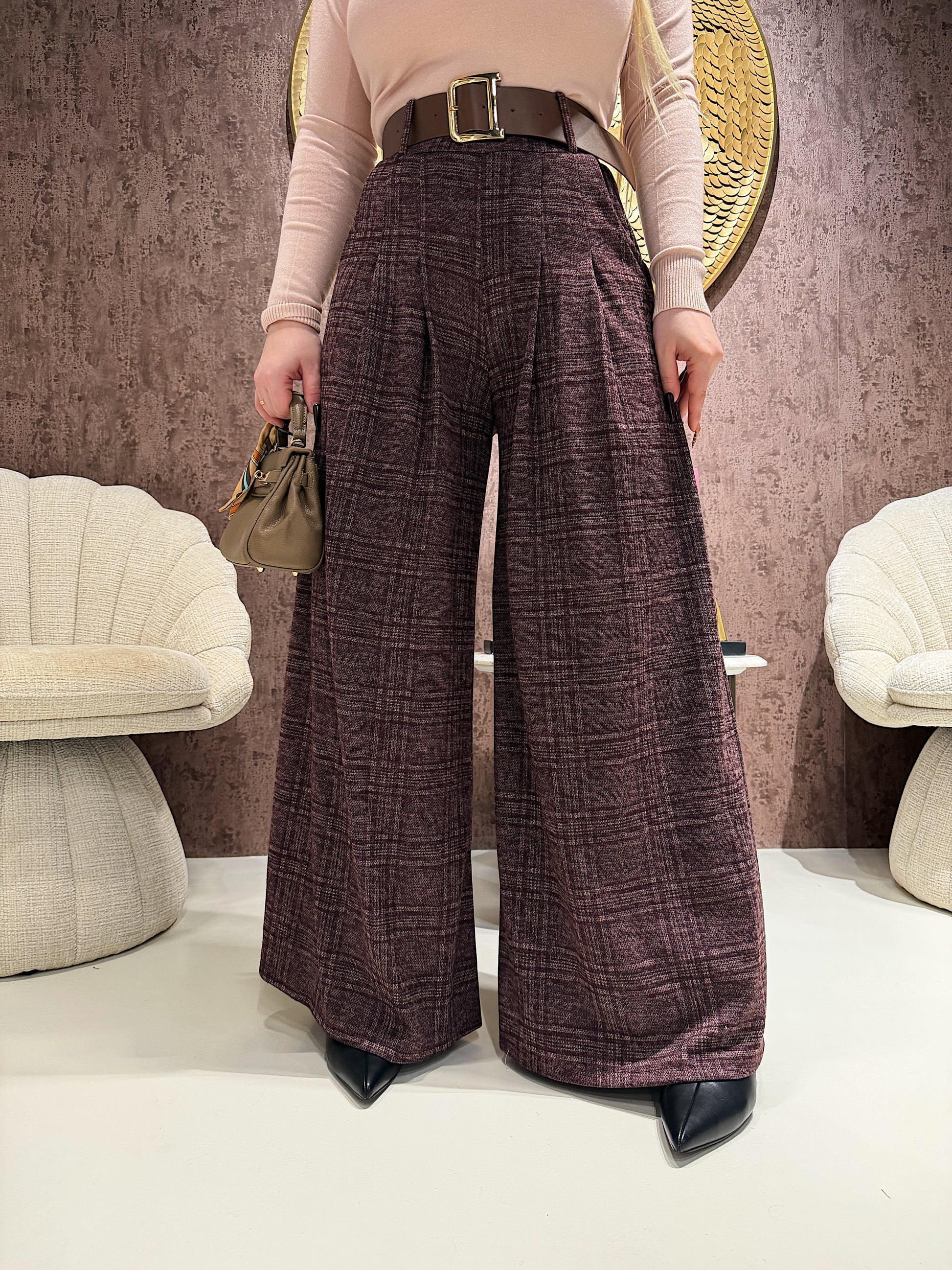 Pantalone Cambridge bordeaux