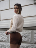 Cardigan morbidissimo beige