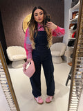 Camicia Oversize Check Pink & celeste