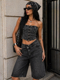 Denim Corset Urban Rebel