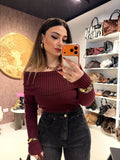 Maglione Spalla Scoperta