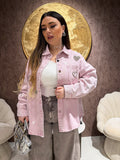 Camicia Denim Rose Hearts