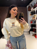 Felpa primaverile i can’t bear teddy monday