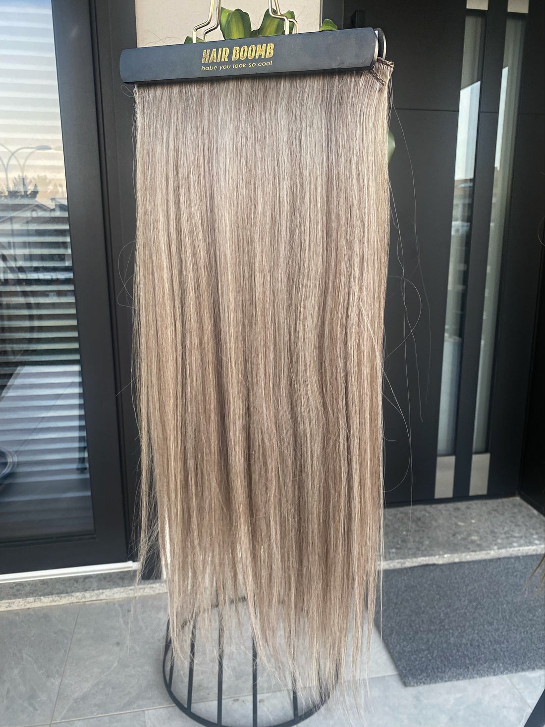 Extension 7 clip liscia Baby Blonde