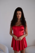 Coda #6 Riccio afro con coulisse castano naturale
