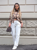 Giaccone in tweed Camel