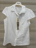 Camicia Lino bianca manica corta