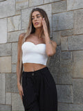 Top basic bianco