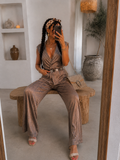 Completo venature luxury con cintura