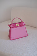 Borsa rosa con cordicina