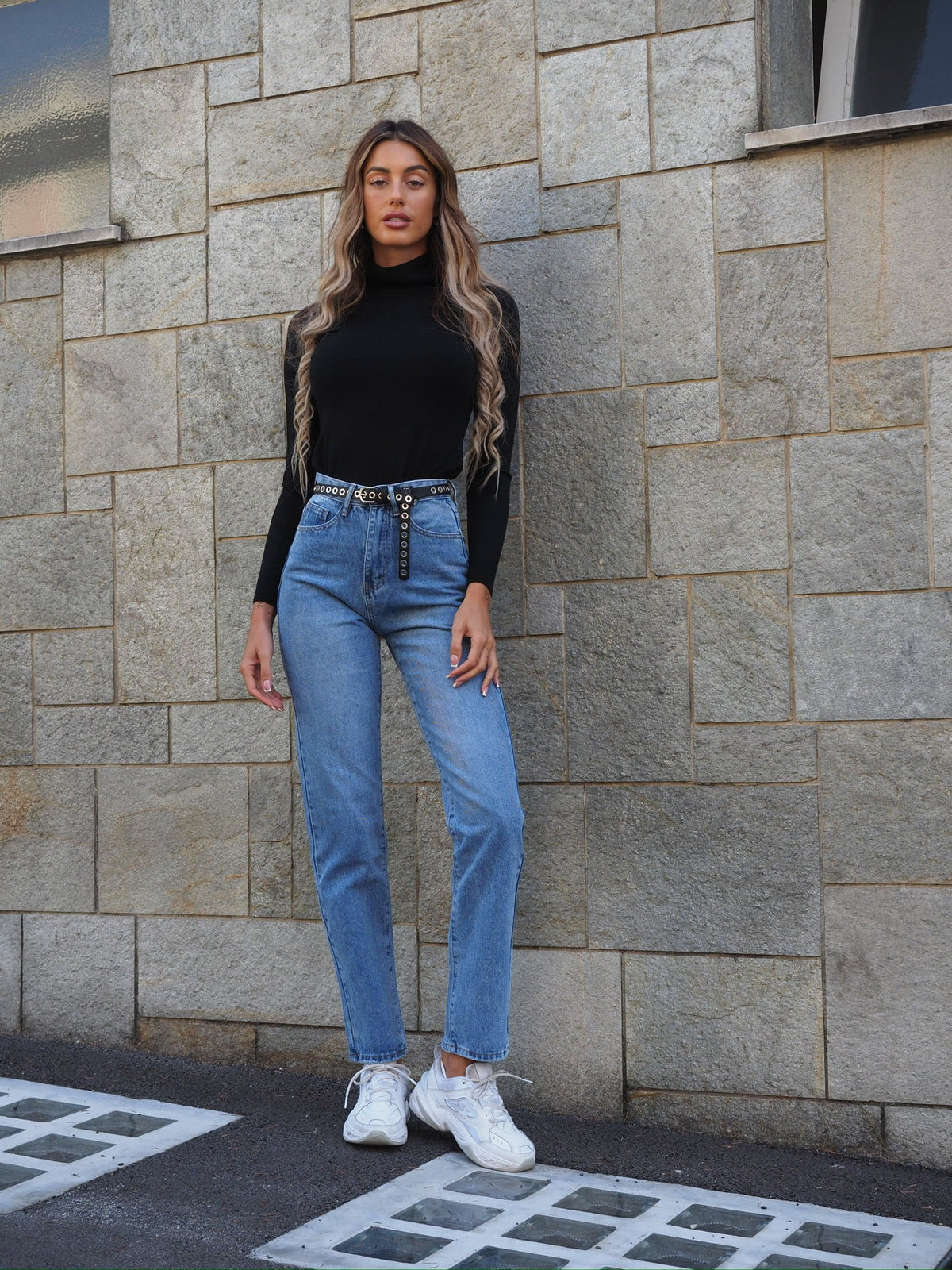 Jeans boy-friend basic