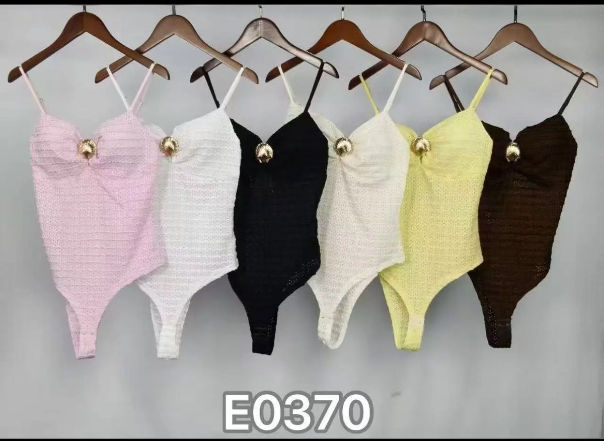 Body crochet con conchiglia