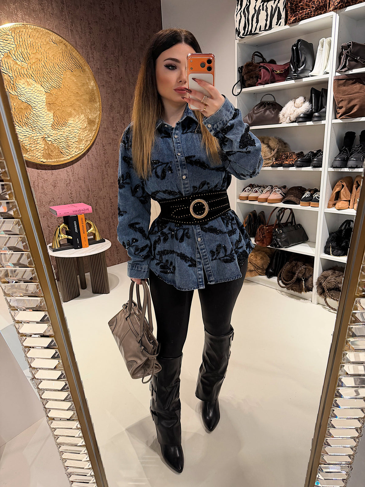 Giacca Denim Sparkle