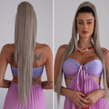 Coda Baby Blonde 90cm liscia con Coulisse
