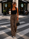 Pantalone Animalier con Elastico