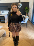 Felpa Teddy nero