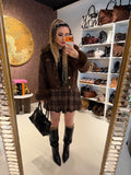 Giacca Denim Luxury Fur