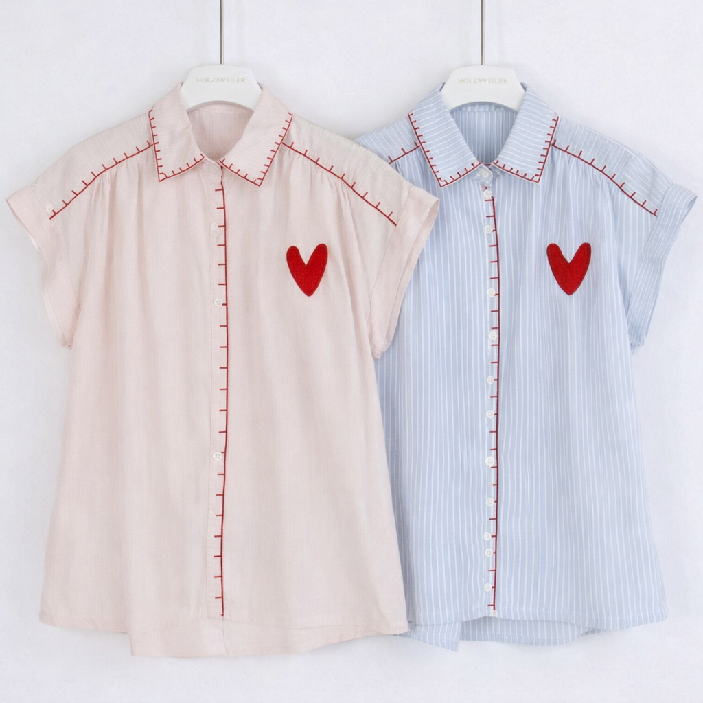 Camicia con dettaglio cuore