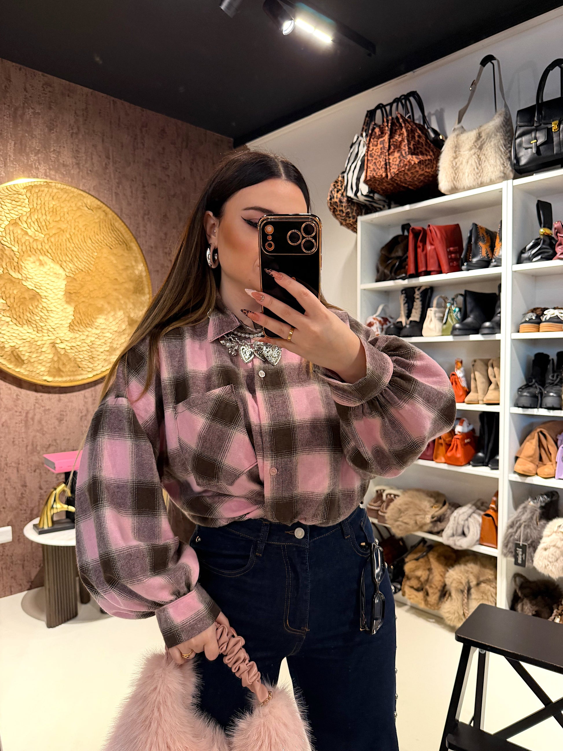Camicia a quadri