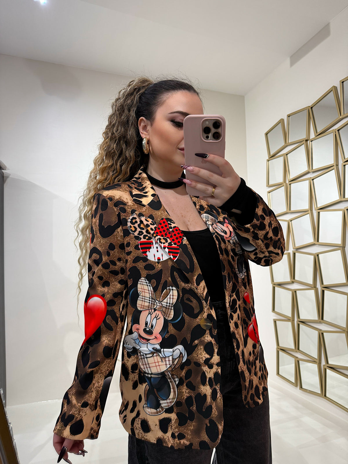 Maglia con choker