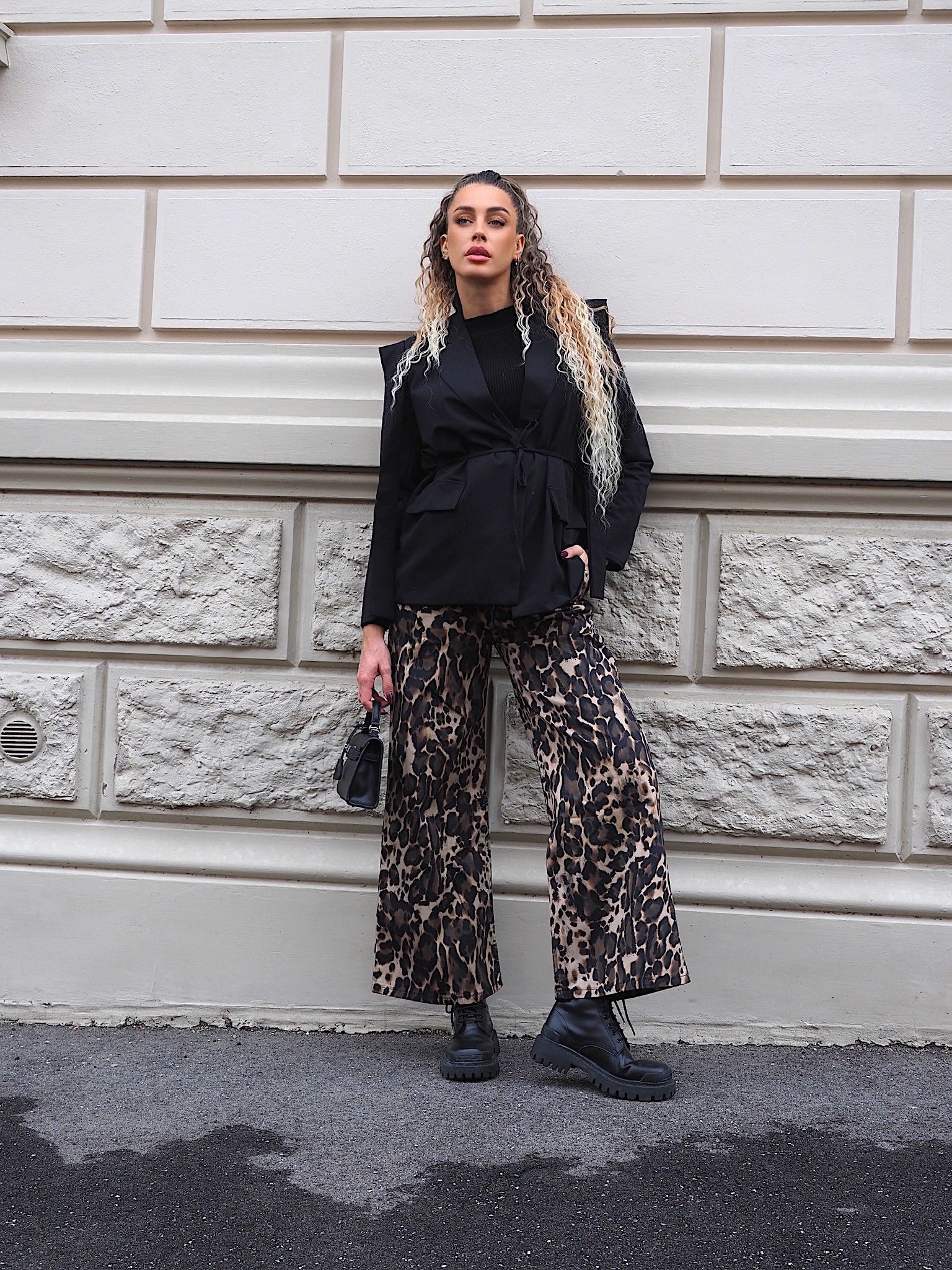 Pantalone animalier dark