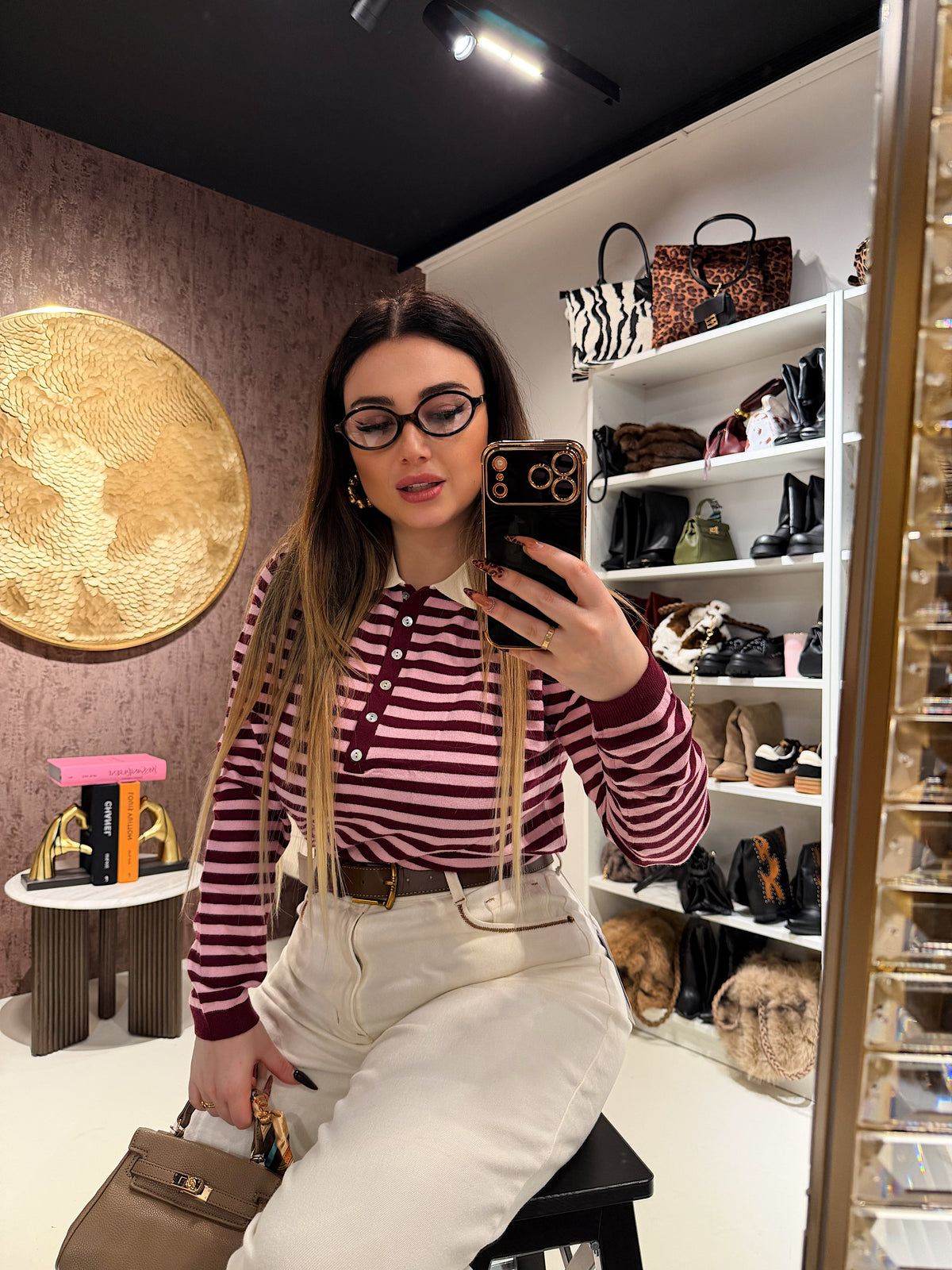 Maglioncino Chloé a righe