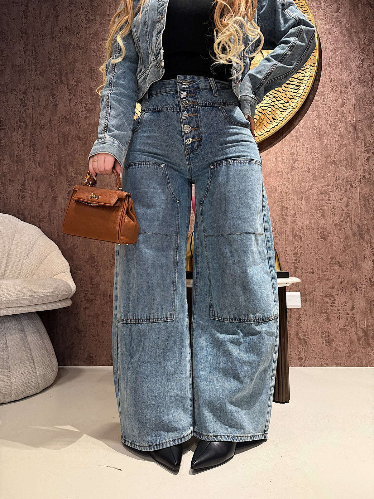 Completo vintage button