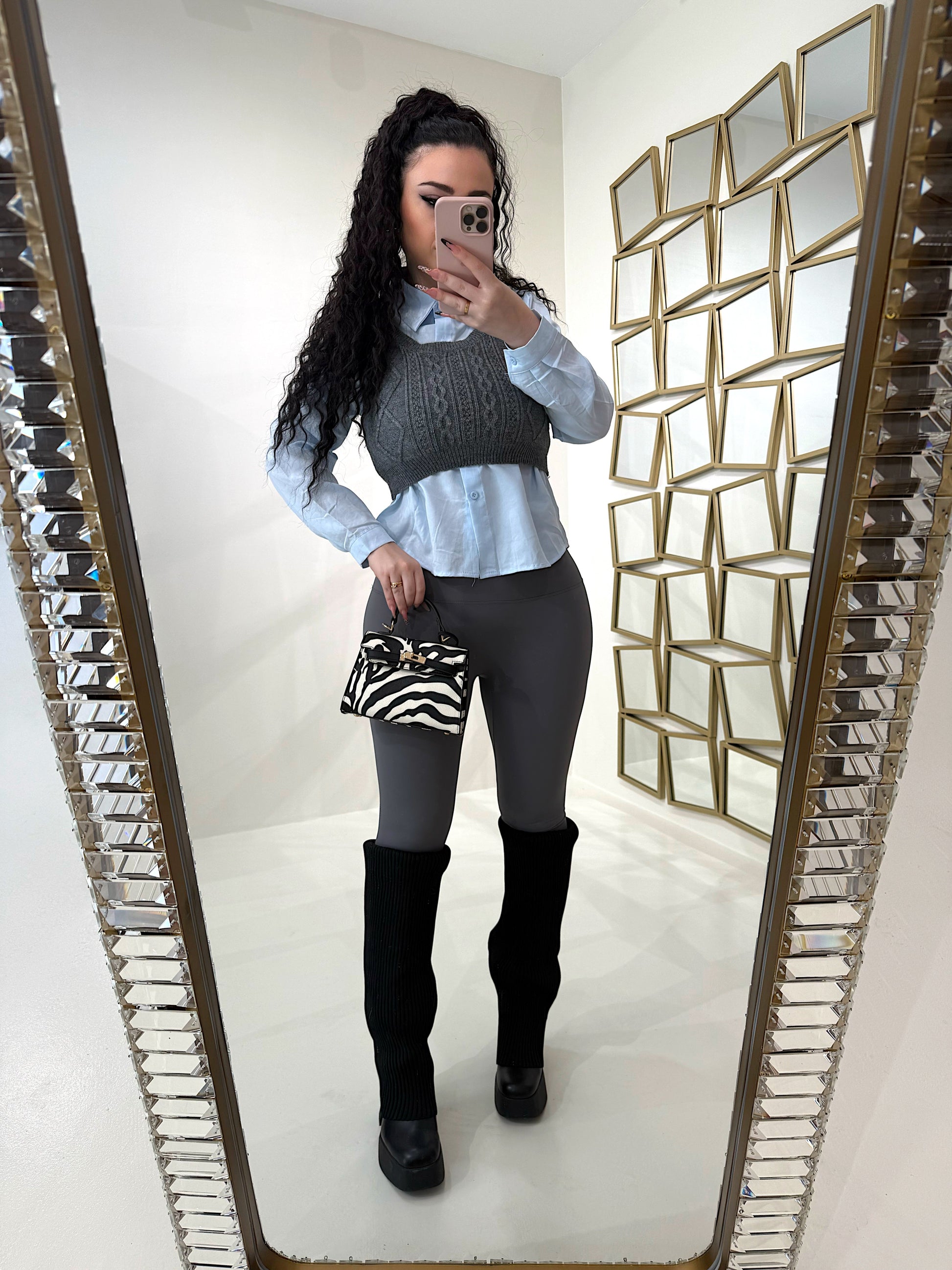 Camicetta con gilet