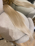 Coda #22h/60 liscia con Coulisse Biondo Caldo con meches