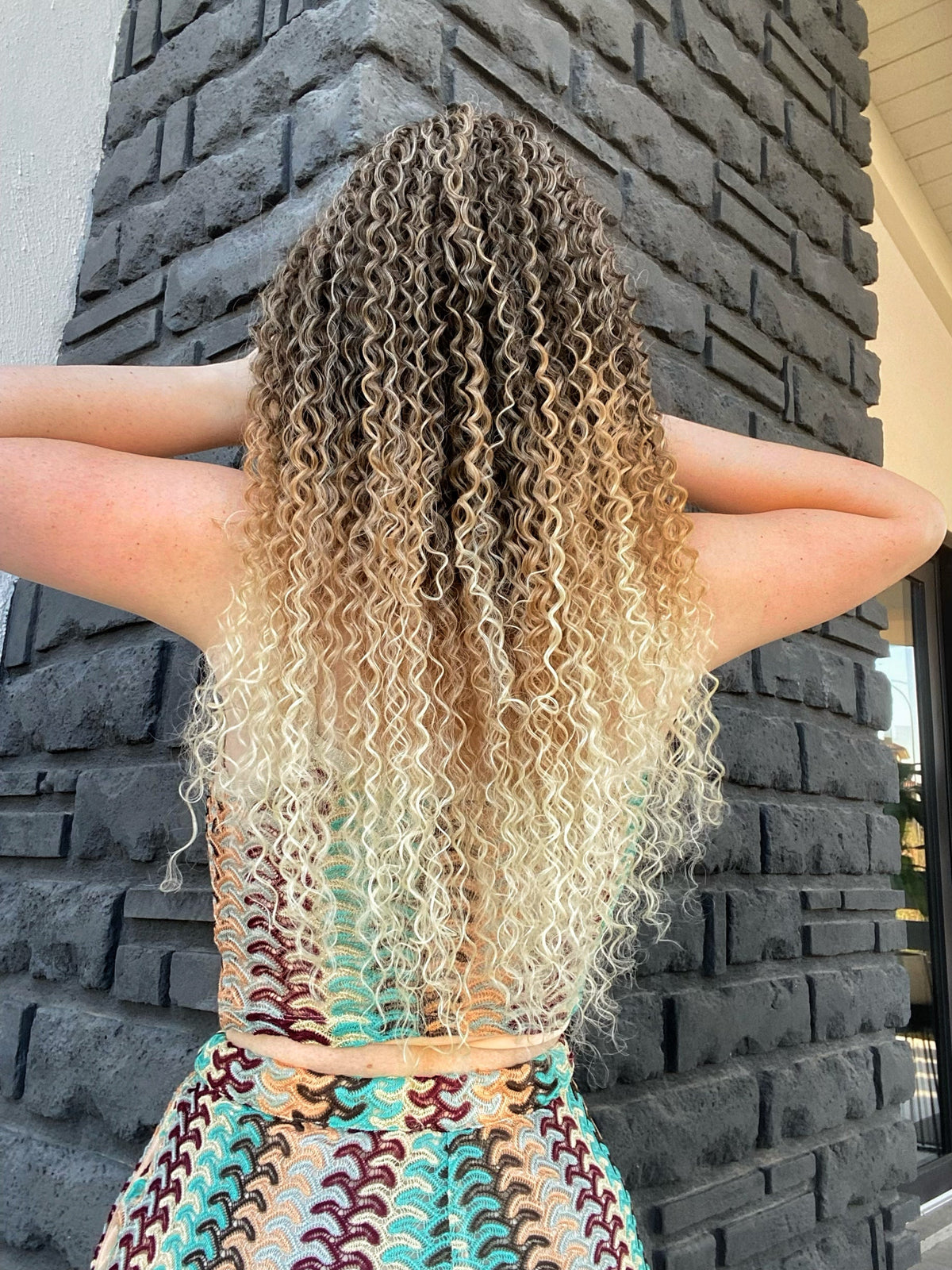 Coda Riccio afro con coulisse vari colori