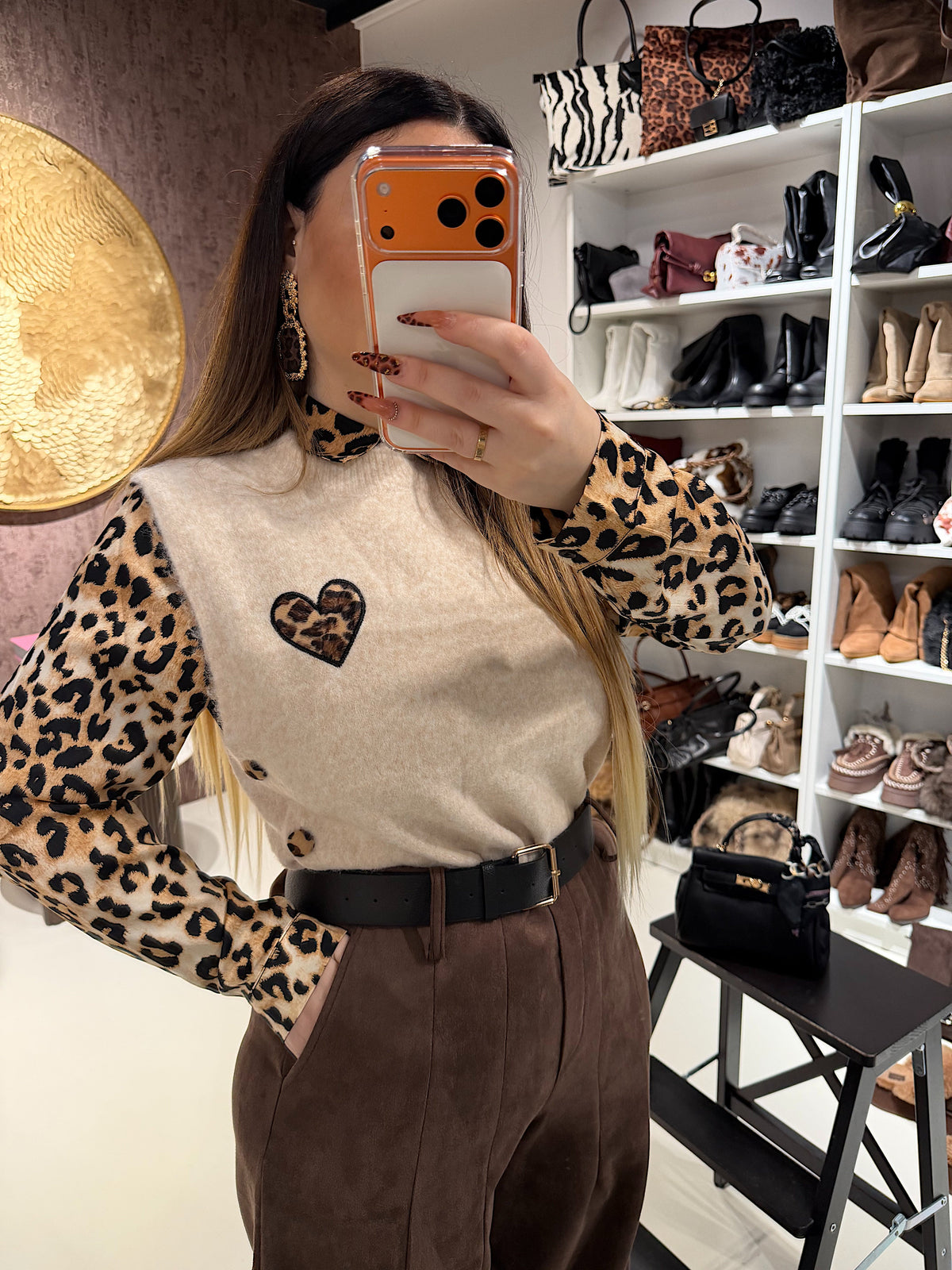 Camicia animalier