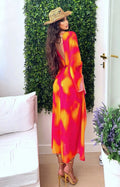 Copricostume arancio Fuxia