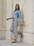 Camicia basic celeste