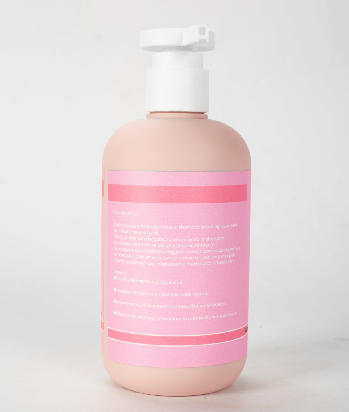 Shampoo per capelli in termofibra